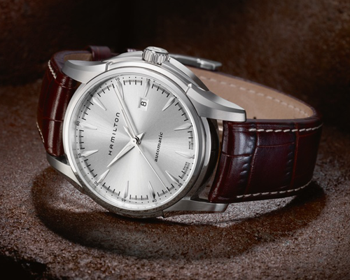 Hamilton汉米尔顿 Jazzmaster Viewmatic 男款机械腕表 H32715551