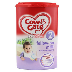 Cow&Gate 英国牛栏 婴儿配方奶粉 2段 900g