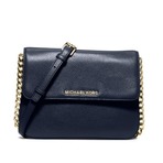 Michael Michael Kors 女式藏蓝色真皮链条单肩包