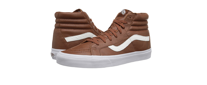Vans SK8-Hi Reissue 中性真皮休闲板鞋