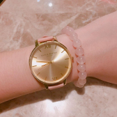 超美！Olivia Burton 复古粉红色女款腕表 £48（约422元）