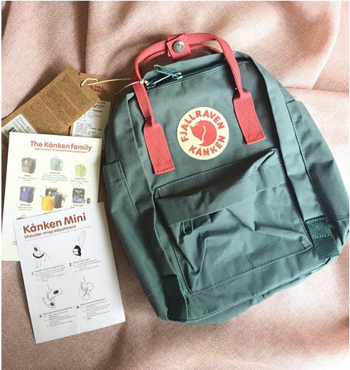 Fjallraven北极狐 Kanken迷你经典双肩包 复古绿
