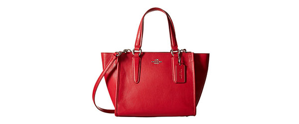 再特价！COACH Smooth Leather Mini Crosby 女款单肩包