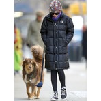 The North Face Metropolis 女士格纹中长款羽绒服