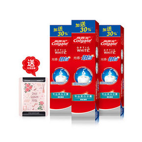 高露洁 牙膏 清悦薄荷 150g*3支+面膜1片