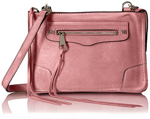 REBECCA MINKOFF Regan 女士真皮斜挎包