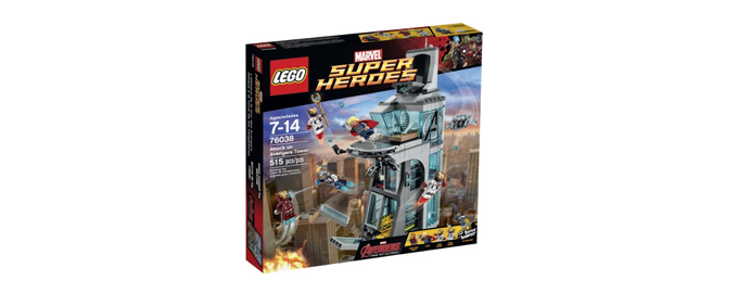 历史新低：LEGO Attack on Avengers 突袭复仇者联盟大厦