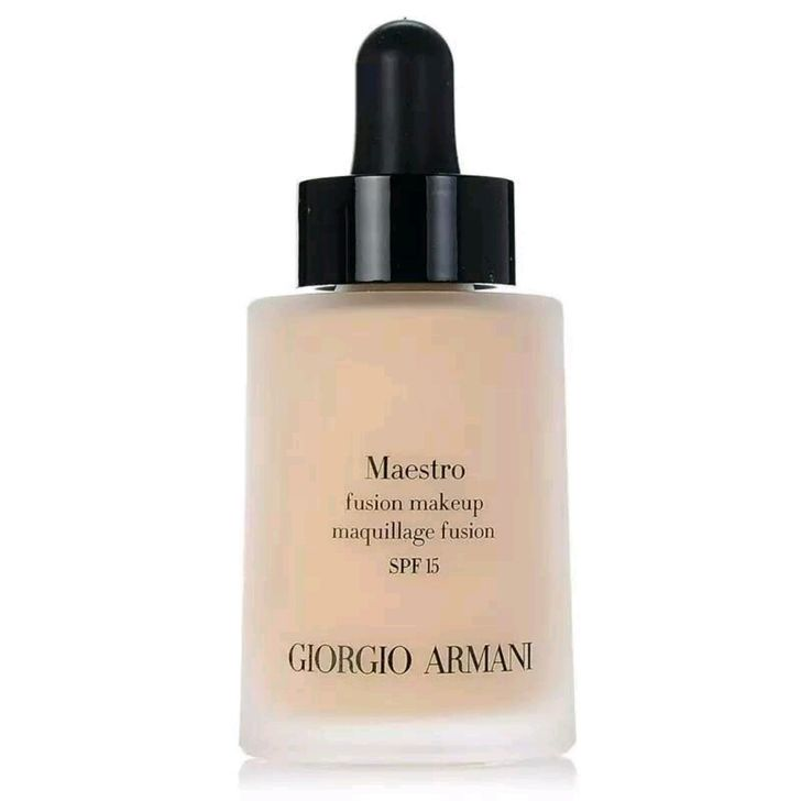 GIORGIO ARMANI 乔治·阿玛尼  极缎丝柔精油滴管粉底液 30ml    292.5元包邮（342.5-50）