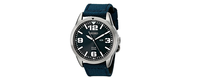 SEIKO SNE329 Sport 精工太阳能男士腕表