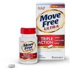 维骨力Move Free Ultra Triple Action Joint Supplement透明质酸骨胶原 30粒
