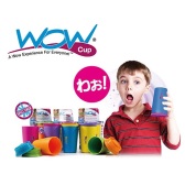 专利发明！WowCup 防倒翻儿童过渡水杯 1490日元（约95元）