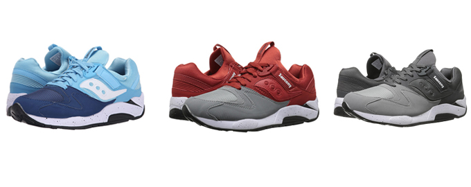 三色可选！Saucony Originals Grid 9000 男款运动鞋