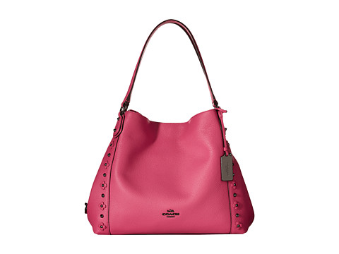 COACH 蔻驰 Floral Rivets Detail Edie 31真皮单肩包