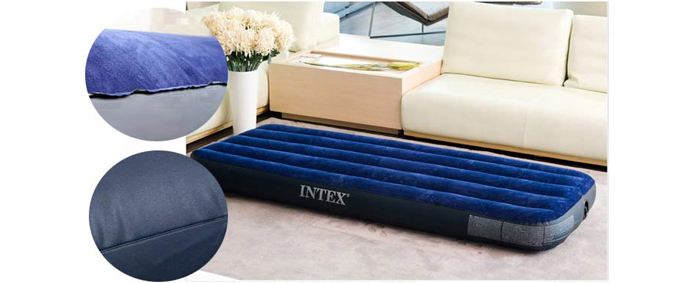 INTEX 68950型单人植绒气垫床 76*191*22cm
