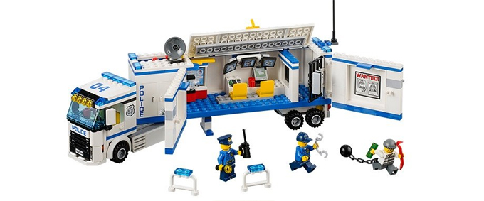 LEGO 乐高 城市组 流动警署 60044