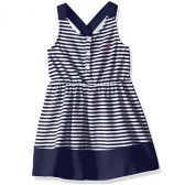 【美亚直邮】Nautica 诺帝卡 女童条纹连衣裙 $8.14（约57元）