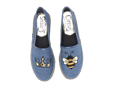 Circus by Sam Edelman Leni 6 小蜜蜂刺绣 女士渔夫鞋