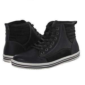 新低！Steve Madden Reasonur 男士真皮高帮休闲鞋
