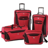 超级划算！American Tourister 旅行家 超值行李箱4件套 $59（约418元）