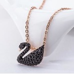 Swarovski施华洛世奇黑天鹅水晶项链5204133