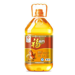 限地区：福临门 浓香压榨一级花生油 5L
