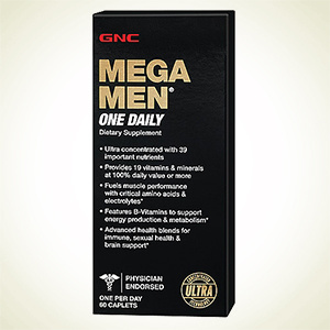 GNC：GNC Mega Men 男性复合维生素缓释片 60 粒