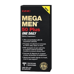 GNC Mega Men 健安喜男性维矿复合缓释 60片