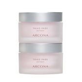 【满额送蔓越莓柔肤水60ml+去角质磨砂膏30ml】ARCONA Triad Pads 蔓越橘三合一柔肤棉45片*2瓶 $52（约363元）