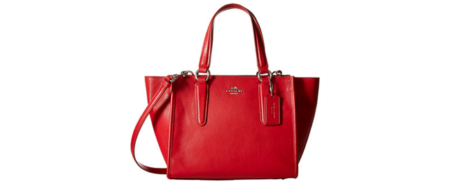 COACH Smooth Leather Mini Crosby 女款单肩包