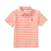 Ralph Lauren 拉夫·劳伦 男宝宝拼色条纹纯棉Polo 衫 $19.99（约139元）