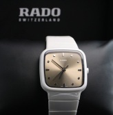 历史新低！Rado 雷达R5.5 系列白陶瓷女士腕表 $598（约4125元）