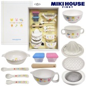Mikihouse 宝宝餐具套装13件套 免日本消费税价 5000日元（约325元）