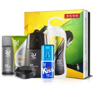 锐度烈日激爽防晒礼盒2套（防晒霜100ml+口喷20ml+芦荟啫哩60ml+爽肤水100ml+洁面皂100g+沐浴露400ml）×2套