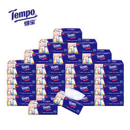 Tempo 得宝纸巾 抽纸 4层*90抽*24包 送24包手帕纸