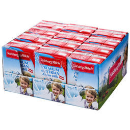 限华东：Salzburger 萨尔茨堡 草莓风味牛奶 200ml/盒*12盒