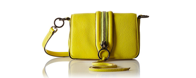 Rebecca Minkoff Mini Mara 迷你号着真皮斜挎包