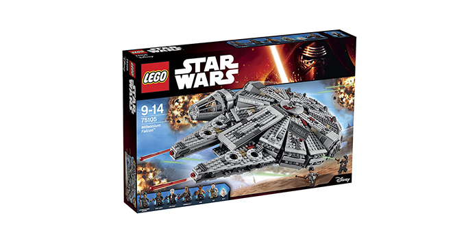 LEGO Star Wars 星球大战系列  75105 千年隼