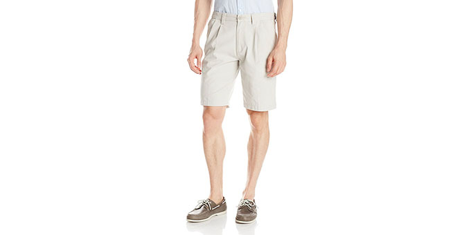 Lee 李牌 Comfort-Waist Pleated Short 休闲西装短裤 34码