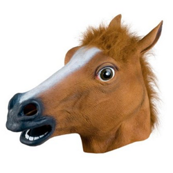 历史新低海淘精选：Amazon Accoutrements Horse Head Mask 马头面具