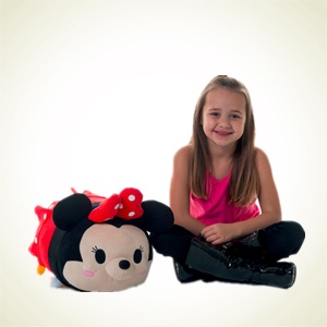 THE HUT.COM：Disney 迪士尼 Tsum Tsum 爱的抱抱卡通玩偶抱枕