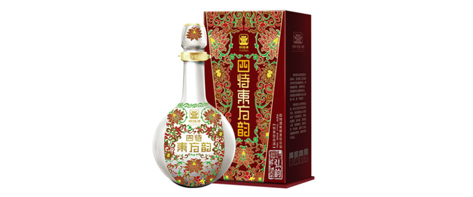 四特 东方韵弘韵52度白酒 500ml