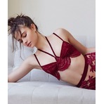 Shopbop 精选 For Love & Lemons 深红色内衣
