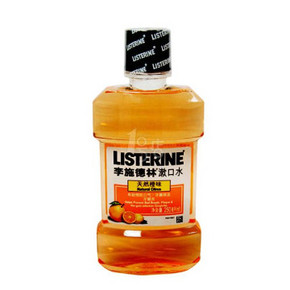 李施德林 漱口水 天然橙味 250ml