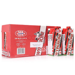 波兰 进口 日晟 MLEKOVITA  全脂牛奶1L*12盒