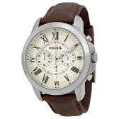好价收~Fossil 化石 Grant 系列 男款时尚腕表 $54.99（约384元）