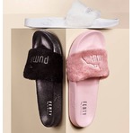 Puma 精选毛绒澡堂拖热卖