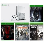 Xbox One S 2TB + 全境封锁 + 我想静静 + 羞辱 + 彩虹六号：围攻