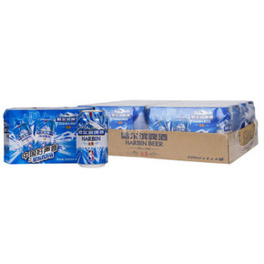 华北/华东# 哈尔滨 冰爽啤酒 330ml*6*4罐