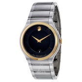 Movado 摩凡陀Quadro 男士镀金休闲石英手表 $299（约2082元）