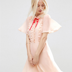 ASOS usa ASOS Short Sleeve休闲连衣裙